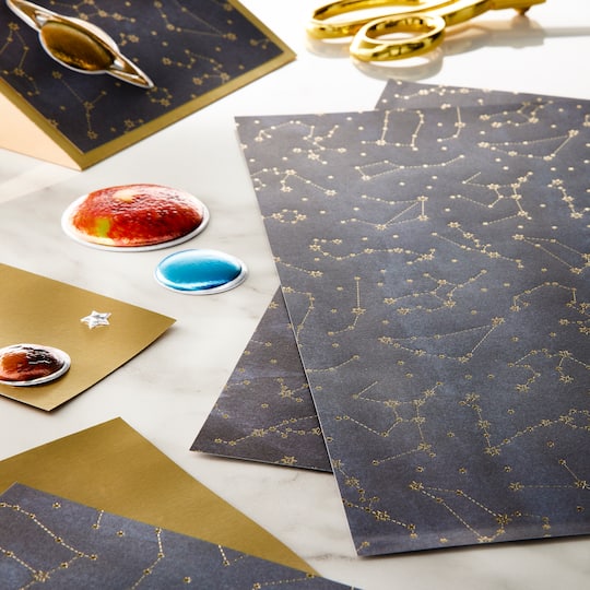 Foil Constellation Paper by Recollections™, 12" x 12"